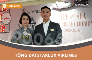 Số điện thoại tổng đài STARLUX Airlines