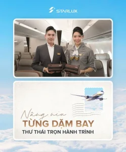 Thư thái trong từng dặm bay của STARLUX Airlines