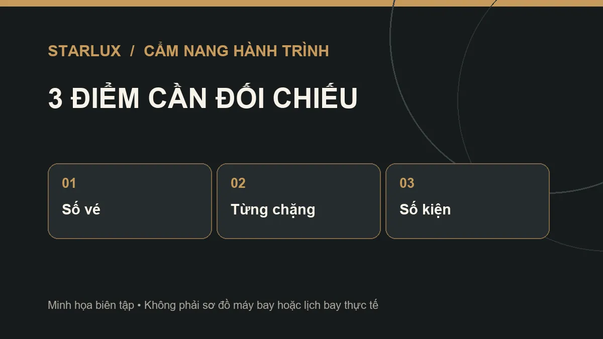 Các bước cần chuẩn bị khi mua hành lý STARLUX