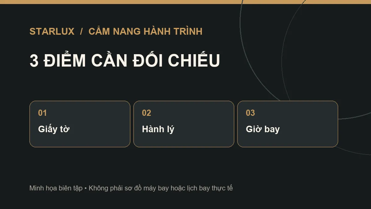 Các bước cần chuẩn bị khi bay đi Đài Bắc STARLUX
