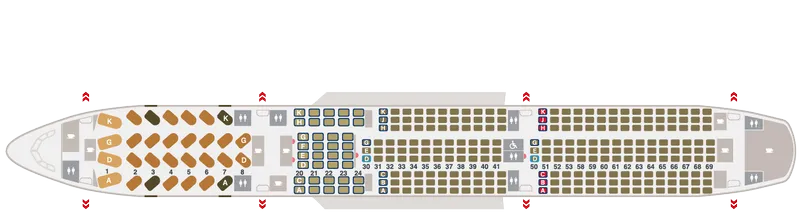 Máy bay A350-900 STARLUX