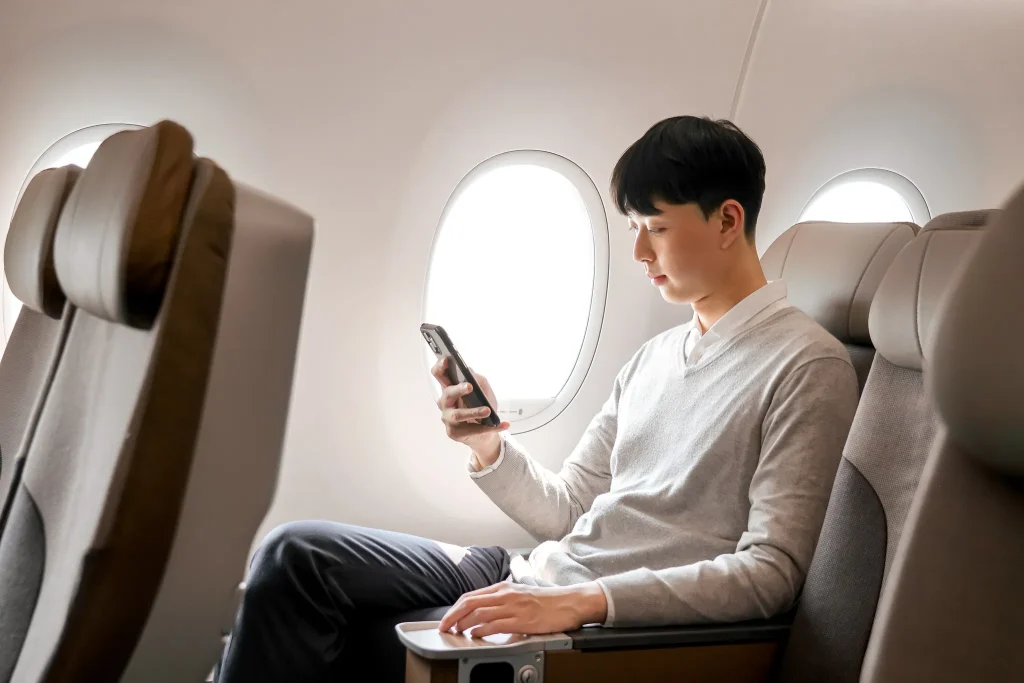 Cách sử dụng Galactic Wi-Fi trên chuyến bay STARLUX Airlines